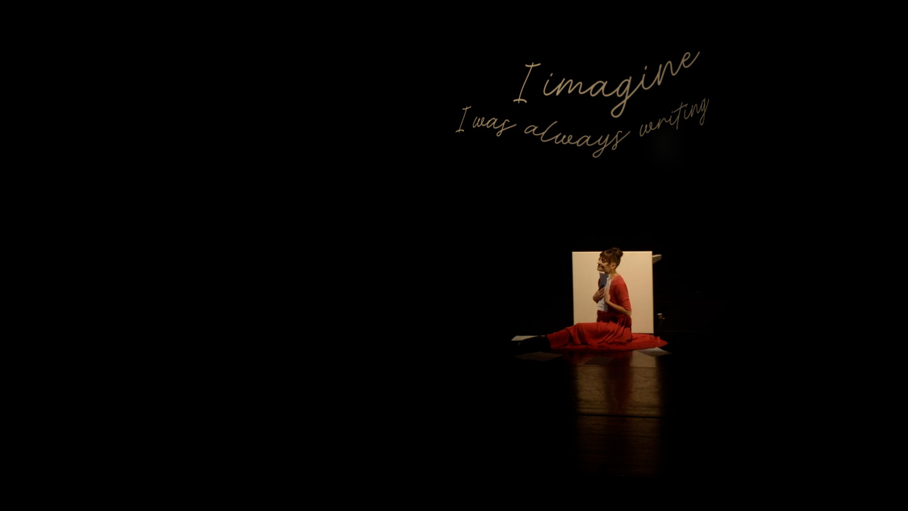 Shine On Katherine Mansfield documentary. Ballet and text animation 1