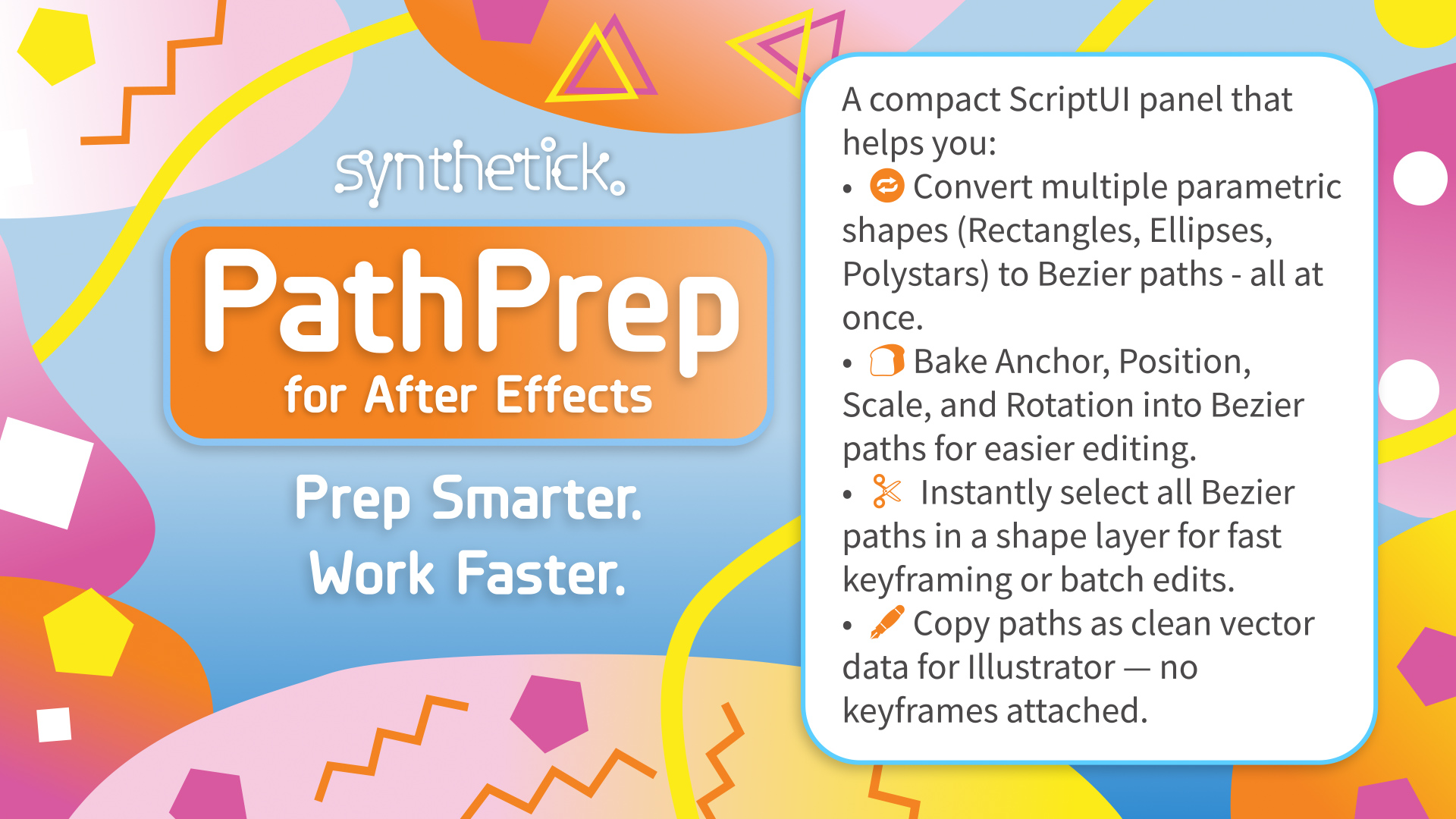 PathPrep After Effects script by synthetick
