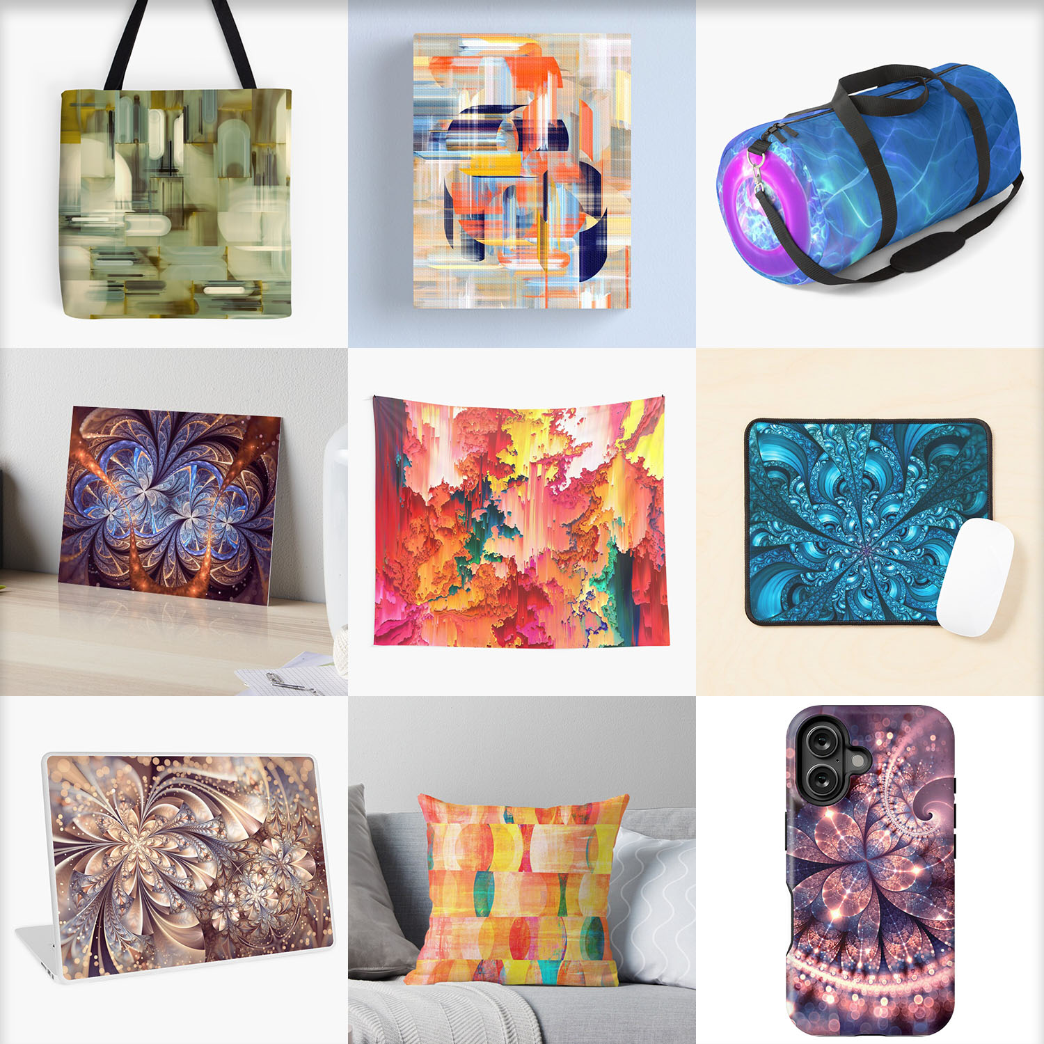 Prints and products by Synthetick