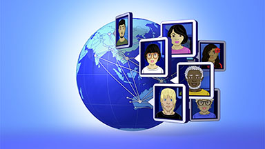 Global social network of Avatars