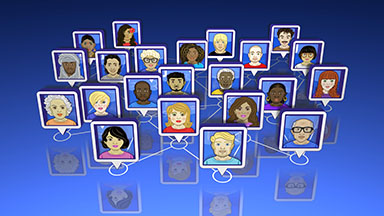 Social network of Avatars