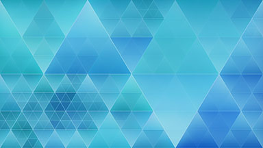 Blue Triangles Background Loop