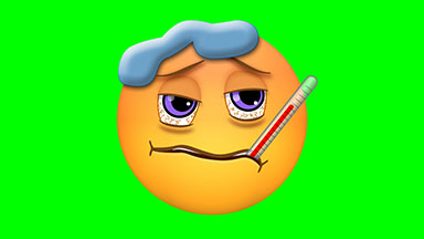 Sick Emoji Loop, Coronavirus, Covid-19