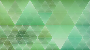 Green Triangles Background Loop