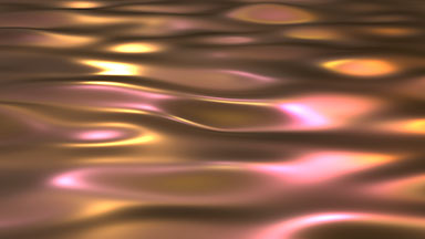 3D Abstract Liquid Waves Loop