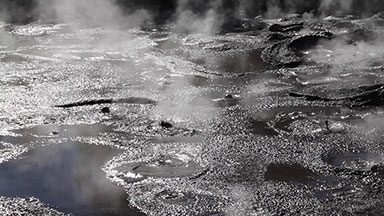 Geothermal mud, Rotorua, New Zealand