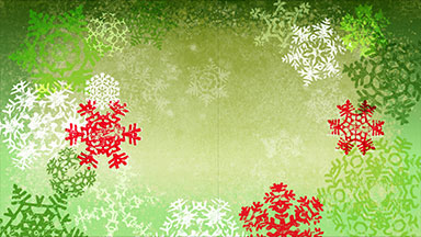 Grunge textured Christmas snowflakes background loop