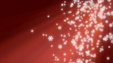 Christmas snowflakes loop
