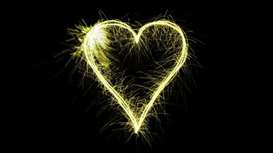 Fireworks Heart - Last 14 seconds are a loop