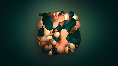 Abstract 3D Blobs Loop