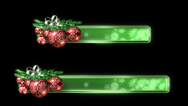 Christmas Banners or Lower Thirds