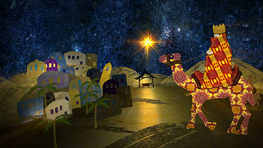 Silent Night - Christmas nativity animation
